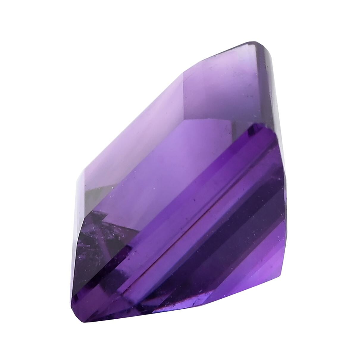 AAAA Lusaka Amethyst (Sqr 12x12 mm) 7.00 ctw Loose Gemstone image number 1