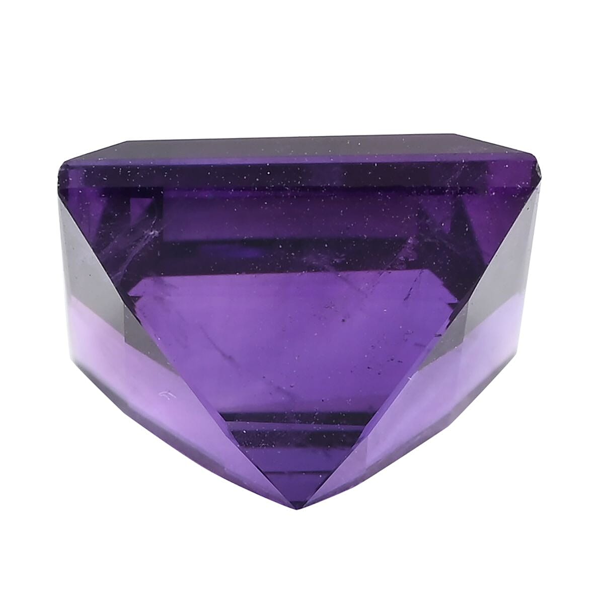 AAAA Lusaka Amethyst (Sqr 12x12 mm) 7.00 ctw Loose Gemstone image number 2