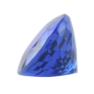 Certified and Appraised AAAA Vivid Tanzanite (Rnd Free Size) 13.00 ctw