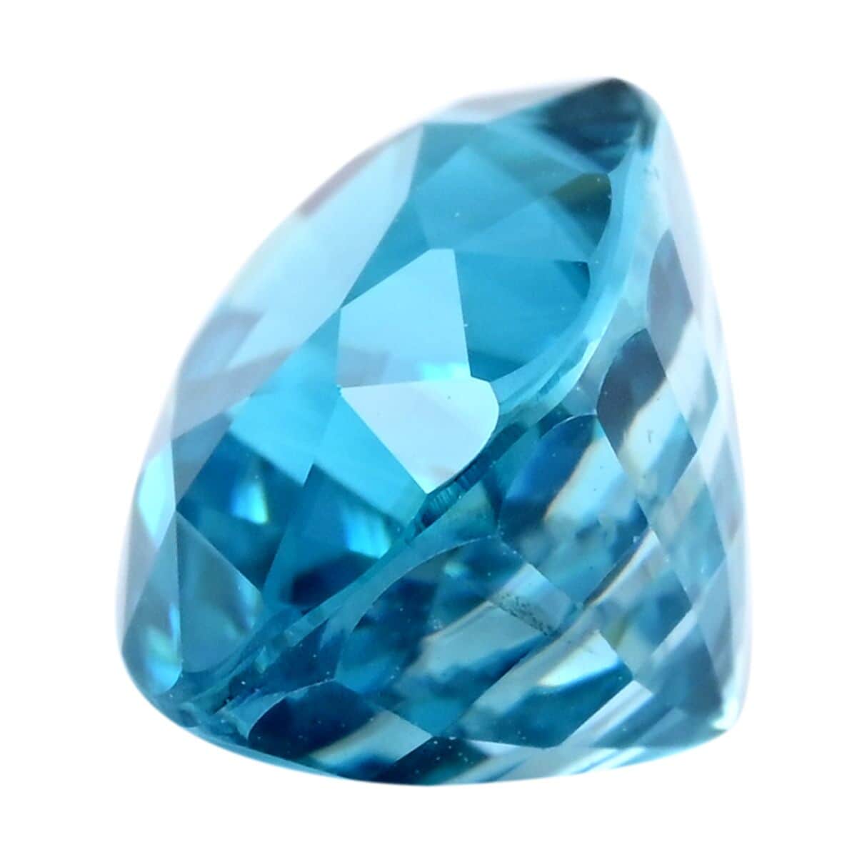 AAAA Cambodian Blue Zircon (Ovl Free Size) 4.00 ctw, Loose Gemstone, Blue Zircon for Jewelry, Oval Cut Gem for Ring and Pendant image number 1