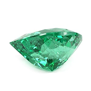 Certified & Appraised AAAA Boyaca Colombian Emerald (Pear Free Size) 3.00 ctw