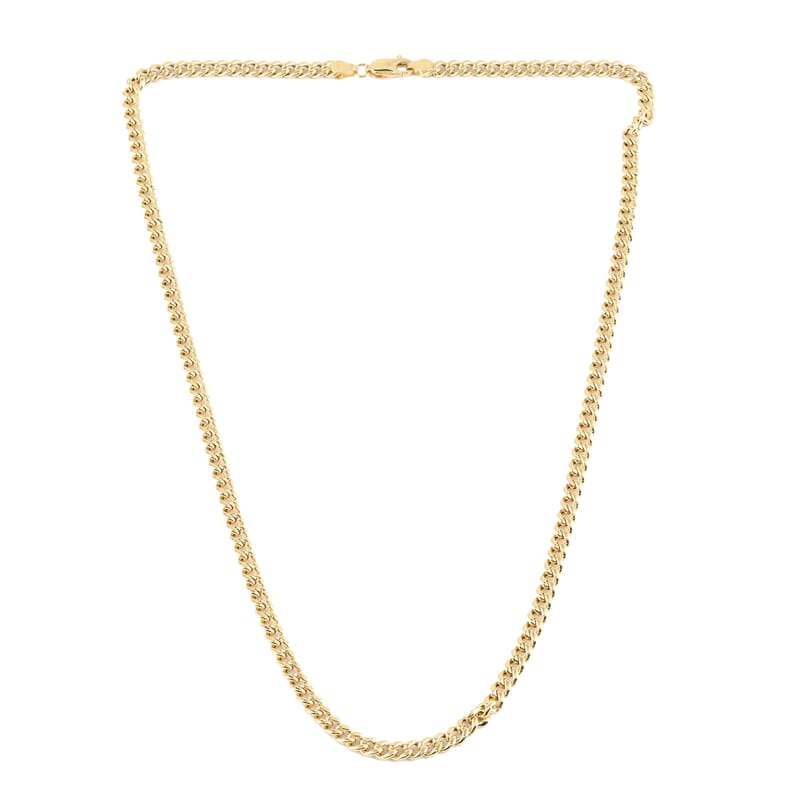 14K Yellow Gold 2mm Cuban Chain Necklace 20 Inches 1.8 Grams