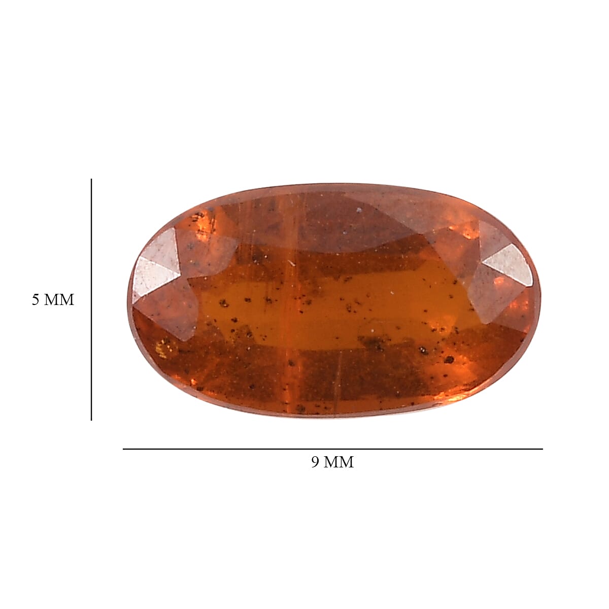 Orange Kyanite (Ovl 9x5 mm) 1.12 ctw image number 3