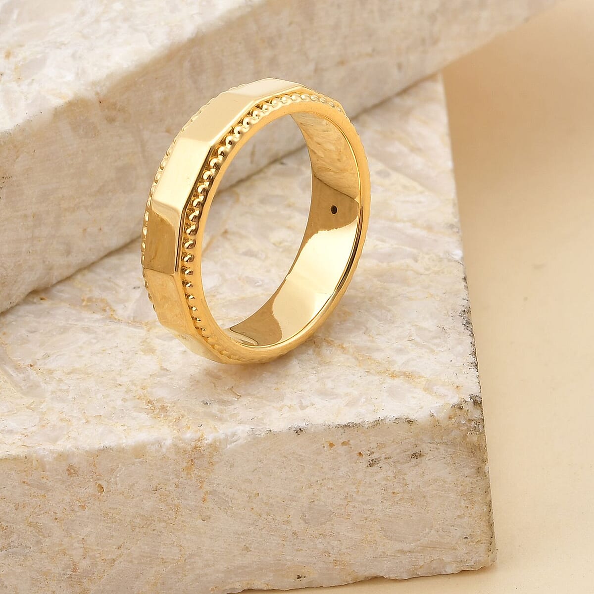 24K Yellow Gold Band Ring 2.30 Grams (Del. in 15-20 Days) image number 1