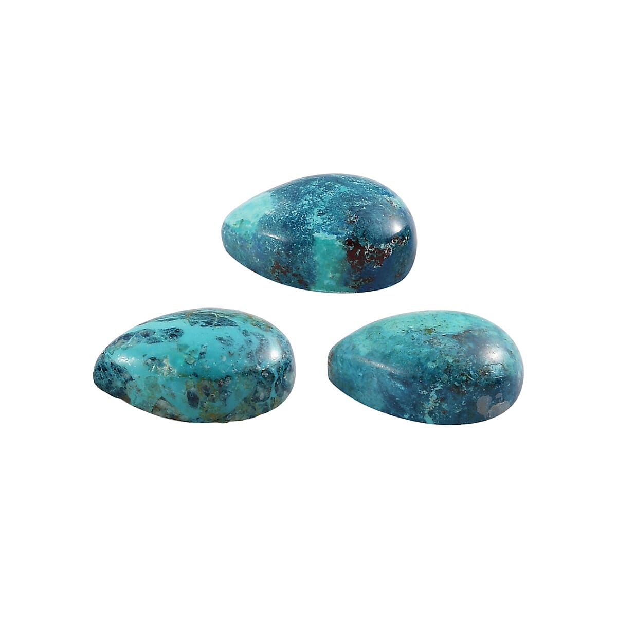 Table Mountain Shadowkite Set of 3 (Pear 12x8 mm) 8.76 ctw | Loose Gem | Loose Gemstones | Loose Stones | Jewelry Stones image number 1