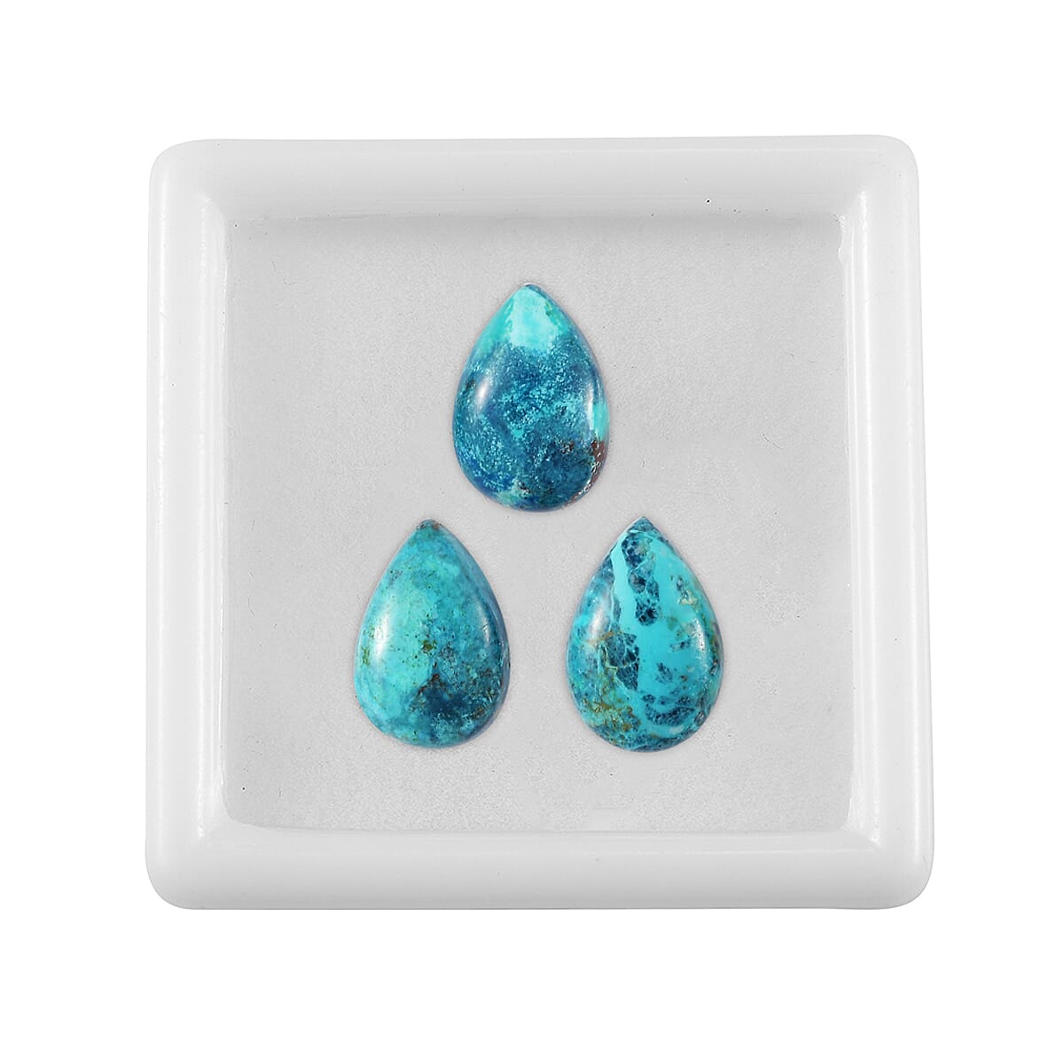 Table Mountain Shadowkite Set of 3 (Pear 12x8 mm) 8.76 ctw | Loose Gem | Loose Gemstones | Loose Stones | Jewelry Stones image number 2