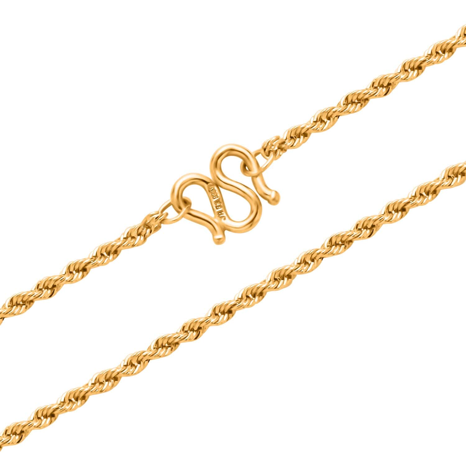 24k deals rope chain