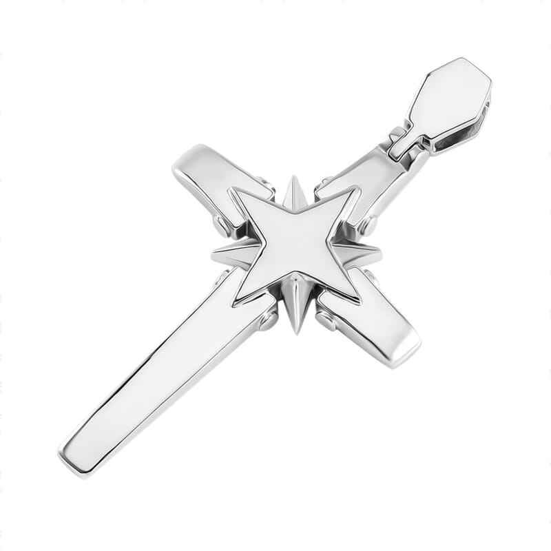950 Platinum Cross Pendant 16.25 Grams