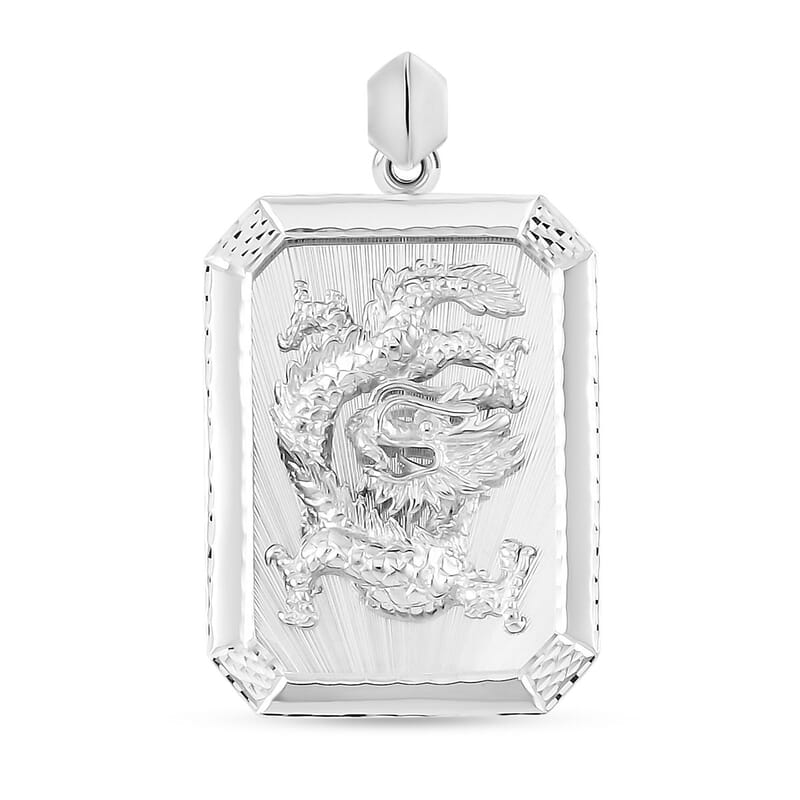 950 Platinum Dragon Pendant 25.95 Grams