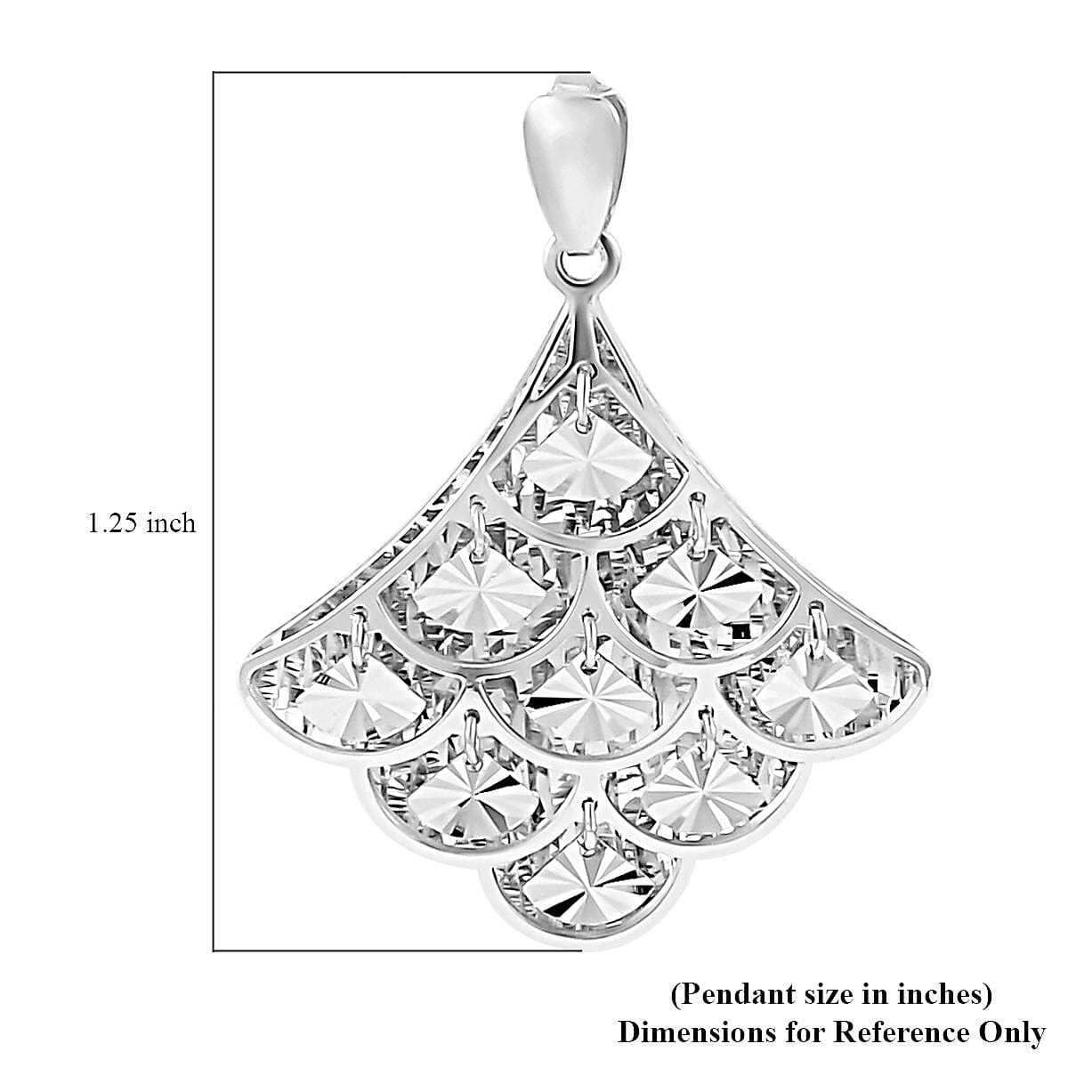 950 Platinum Designer Pendant 4.90 Grams image number 4