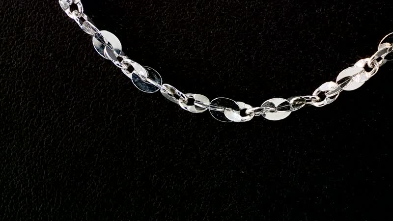 950 Platinum Link Chain Necklace 20 Inches 17.60 Grams