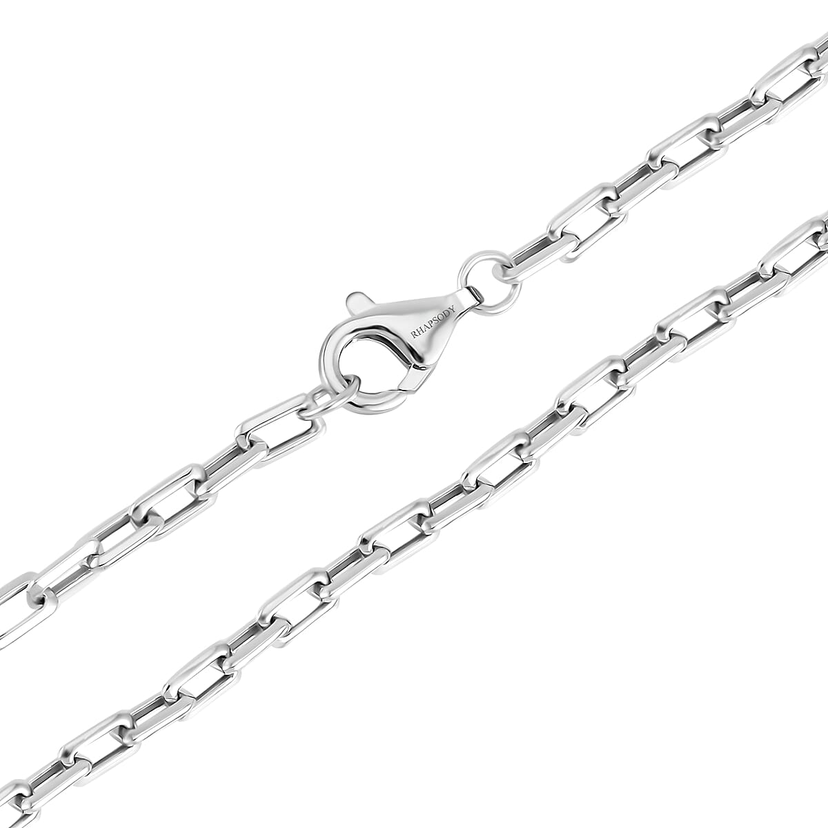 950 Platinum 6mm Curb Chain Necklace 20 Inches 27.70 Grams image number 3