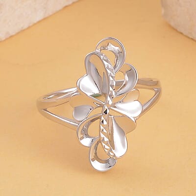 950 Platinum Flower of Spirits Ring (Size 10.0) 5.60 Grams