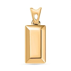 Vermeil YG Over Sterling Silver Fancy Pendant 2.26 g