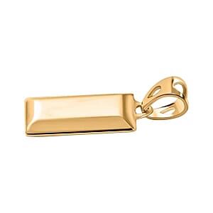 Vermeil YG Over Sterling Silver Fancy Pendant 2.26 g