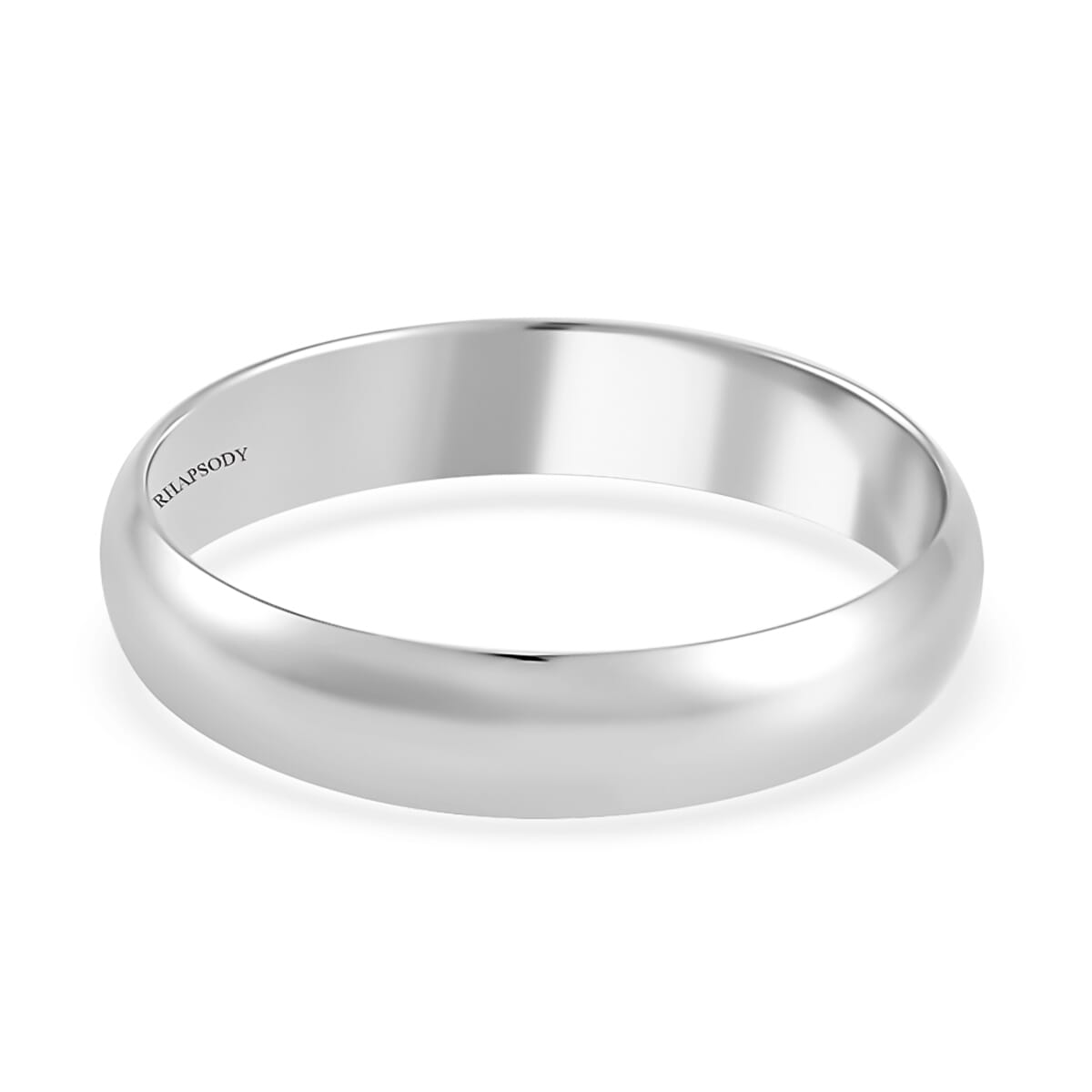 950 Platinum Plain Band Ring (Size 10.0) (6.15 g) image number 4