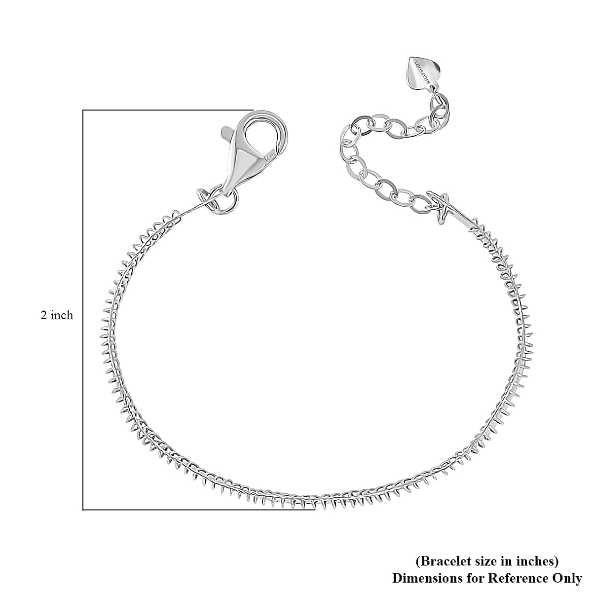 950 Platinum Electroform Diamond-Cut Wishbone Band Bangle Bracelet (6.50-8.00In) 14.29 Grams image number 4