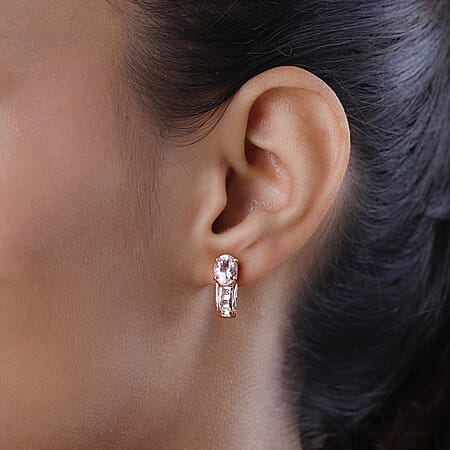 Pink Morganite / 925 Silver / Vermeil RG - Product card gallery slide 3 (10177098154297)