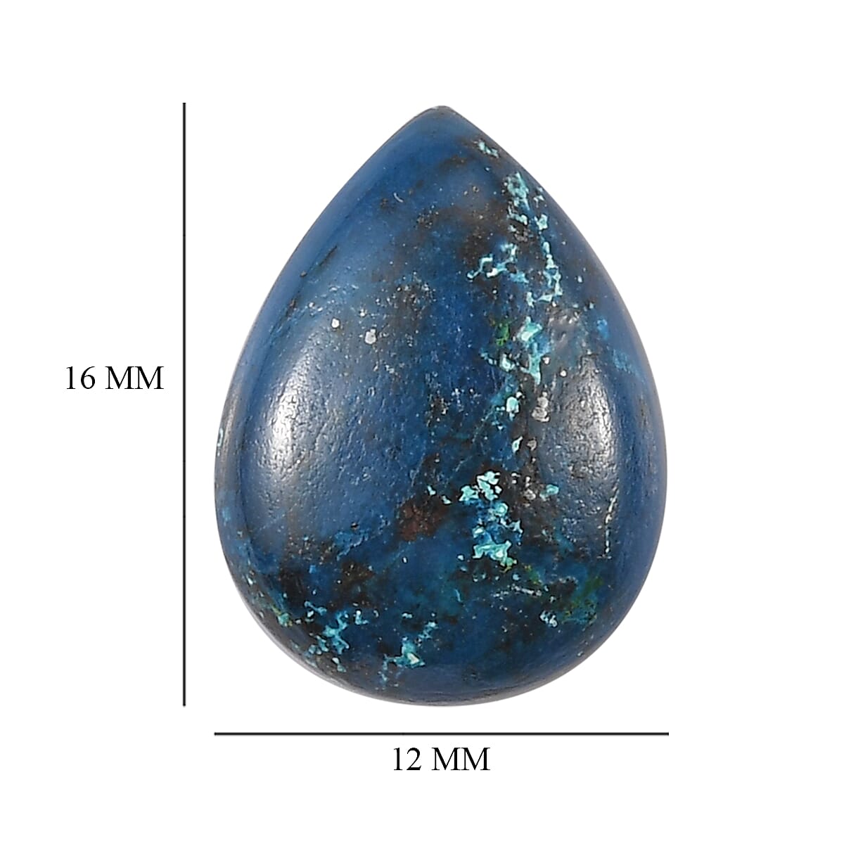 Table Mountain Shadowkite (Pear 16x12 mm) 8.20 ctw | Loose Gem | Loose Gemstones | Loose Stones | Jewelry Stones image number 3