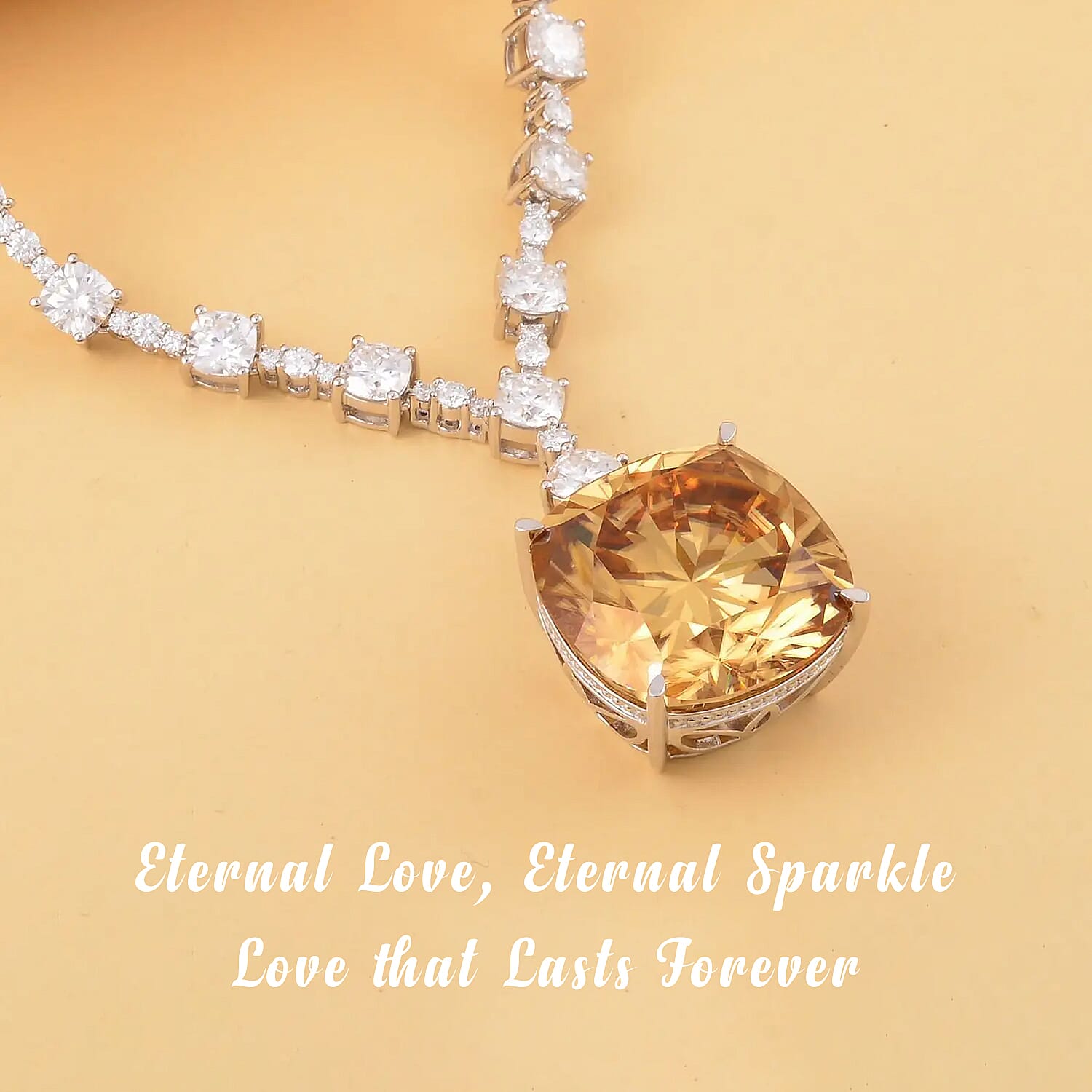 Champagne Moissanite