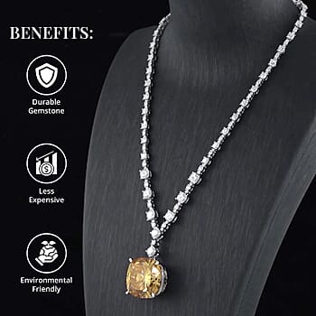 Champagne Moissanite - Product card gallery slide 4 (10177100579129)