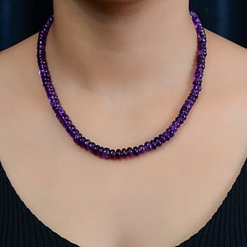18 / African Amethyst / 925 Silver - Product card gallery slide 3 (10177100841273)