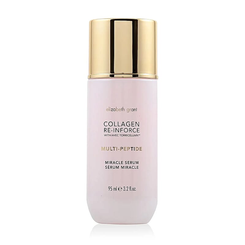 Elizabeth Grant Collagen Re-Inforce Multi-Peptide Miracle Serum 3.2 Fl Oz, Face Serum For All Skin Type