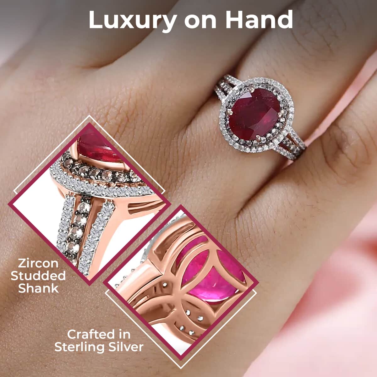 Luxury Gold, Diamond, Ruby, White Gold and Rose Gold Rings