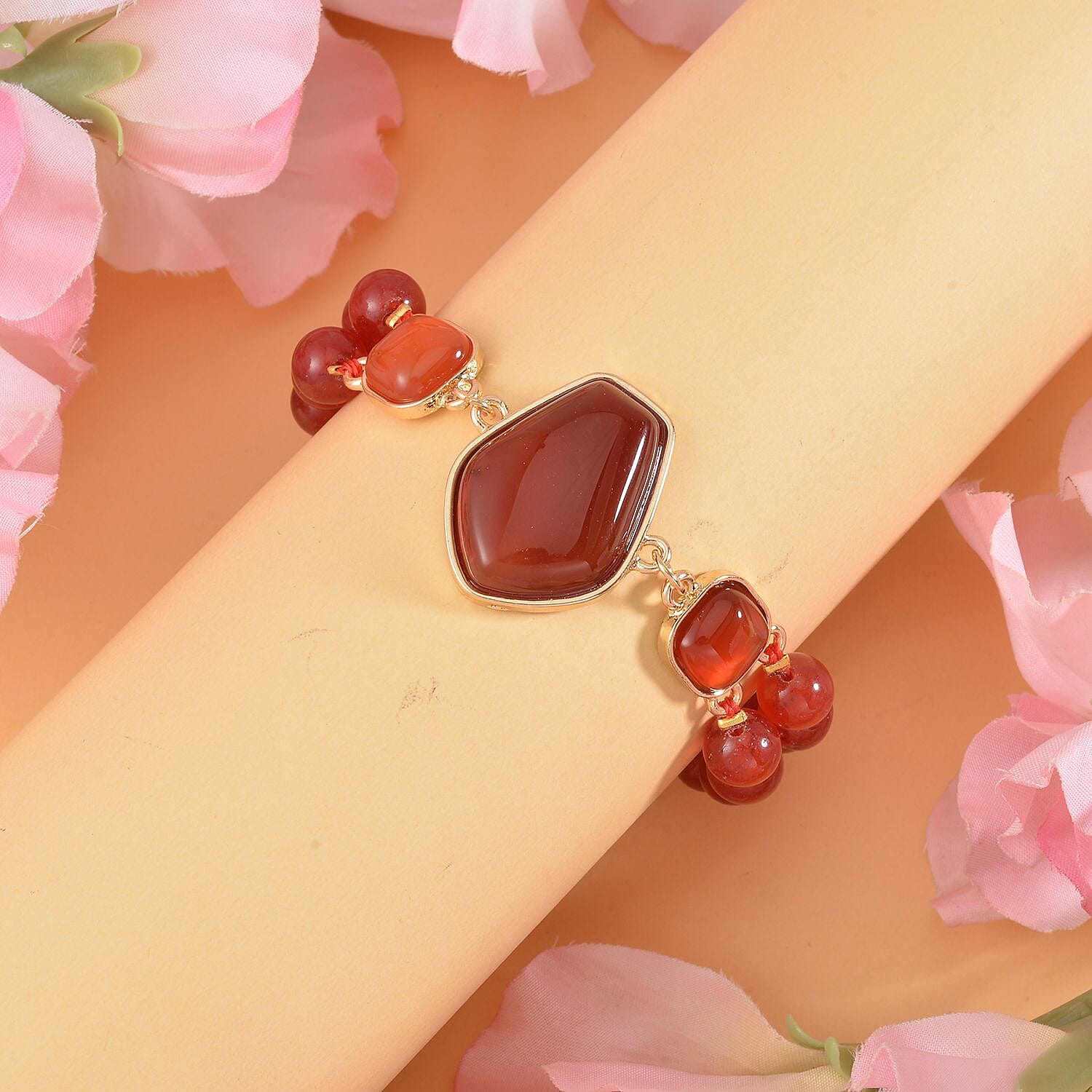 Red Agate / 7 Inches