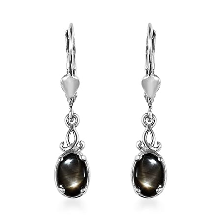 Black Star Sapphire / 925 Silver / Platinum Overlay - Product card gallery slide 1 (10177102446905)