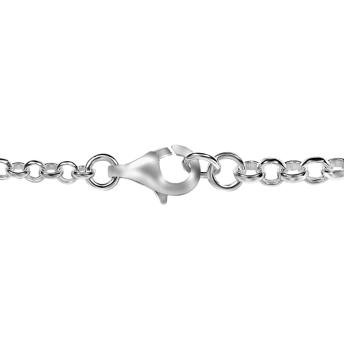 Amethyst Station Bracelet In Sterling Silver, 925 Sterling Silver Bracelet For Women (7.25 In) 0.80 ctw image number 3