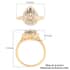 Certified and Appraised ILIANA 18K Yellow Gold AAA Turkizite and G-H SI Diamond Halo Ring (Size 9.0) 4 Grams 3.00 ctw image number 5