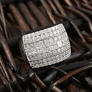 Modani G-SI Diamond Ring in 14K White Gold 3.00 ctw (Size 10.0)