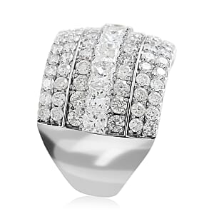 Modani Closeout Diamond G-SI 3.00 ctw Ring in 14K White Gold (Size 5.0) 7.20 Grams