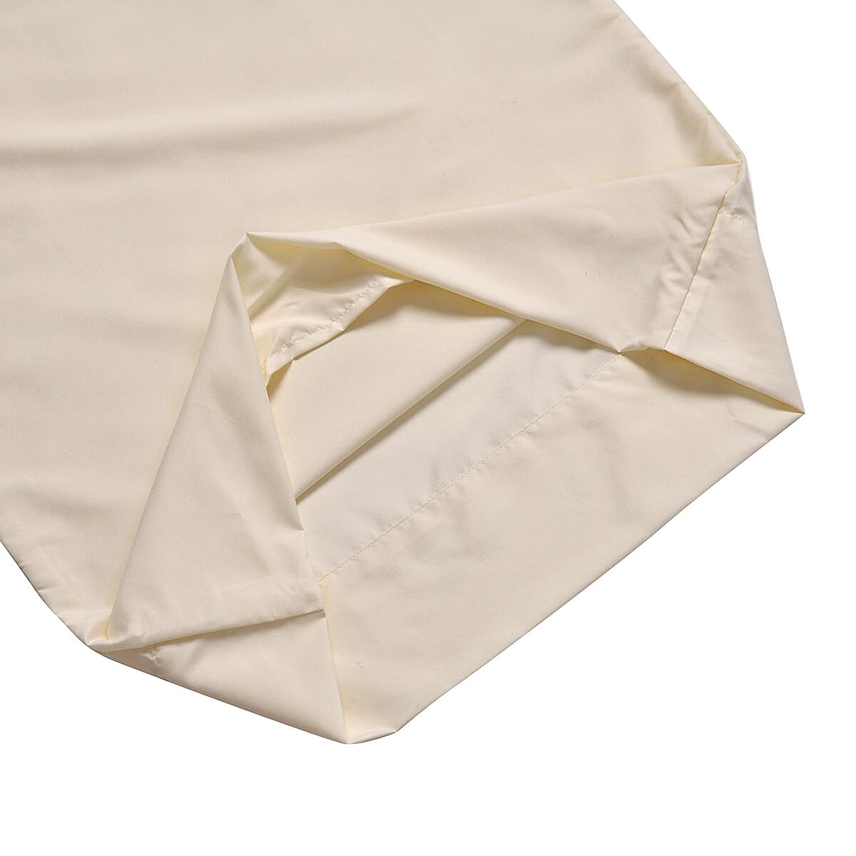 Set of 6 Beige Color Silver Infused Sheet - King (Microfiber) image number 6