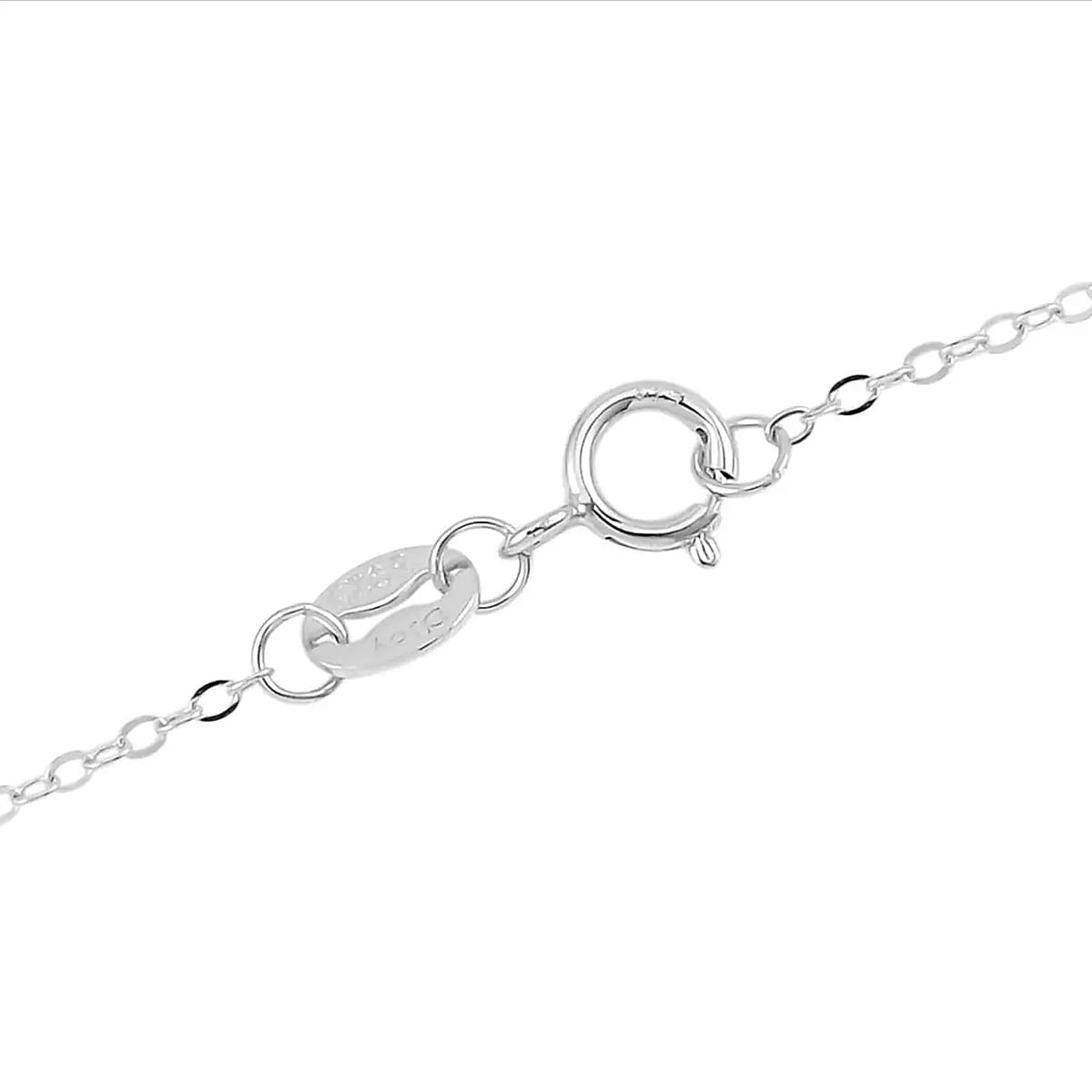 Amazonite Necklace 18 Inches in Rhodium Over Sterling Silver 18.50 ctw image number 7