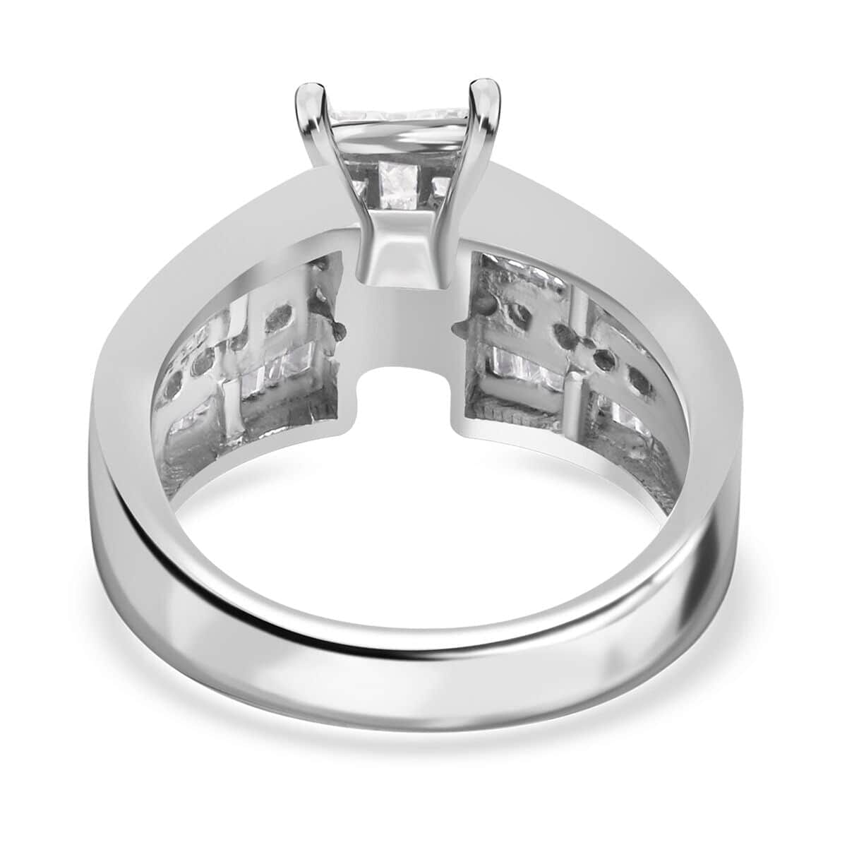 14K White Gold Diamond G-H I1 Ring 7 Grams 1.00 ctw (Del. 10-12 Days) image number 4