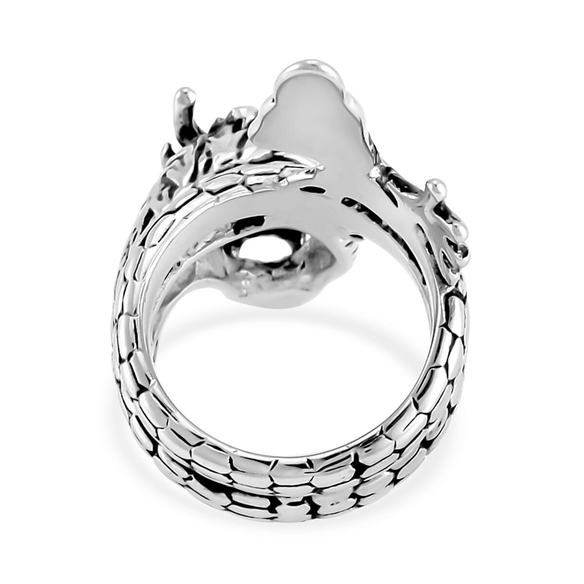 Dragon Men's Ring in Stainless Steel (Size 10.0) image number 4