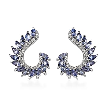 Tanzanite / 925 Silver / Platinum Overlay - Product card gallery slide 1 (10177106608441)