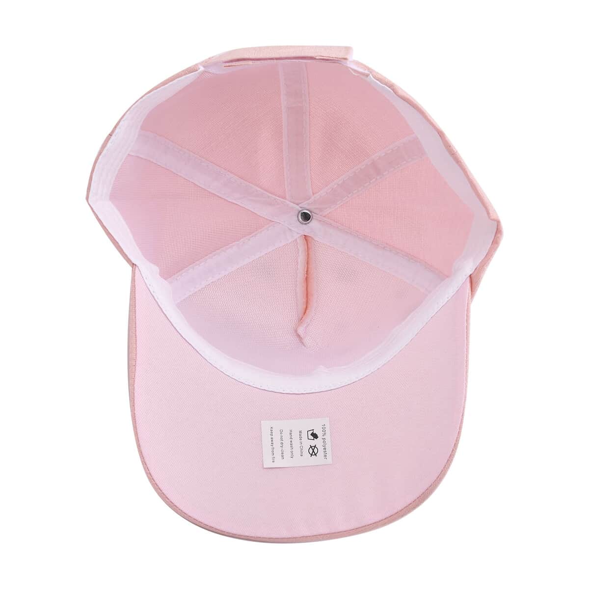 Resin Crystal Big Butterfly Cap - Pink image number 3