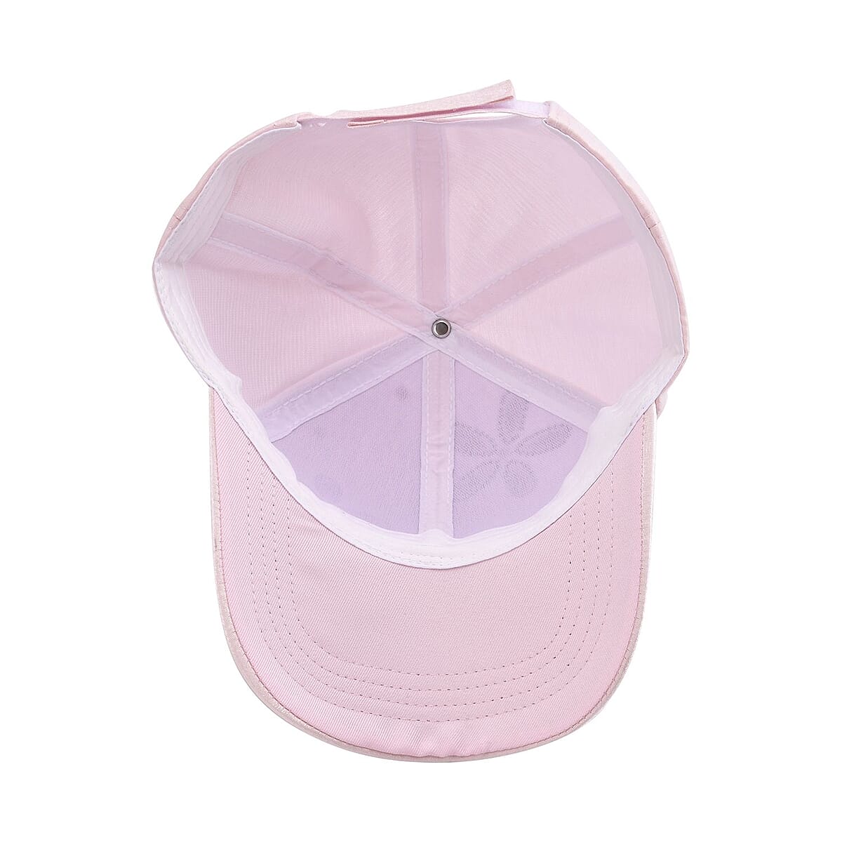 Resin Crystal Flower Cap - Pink image number 2
