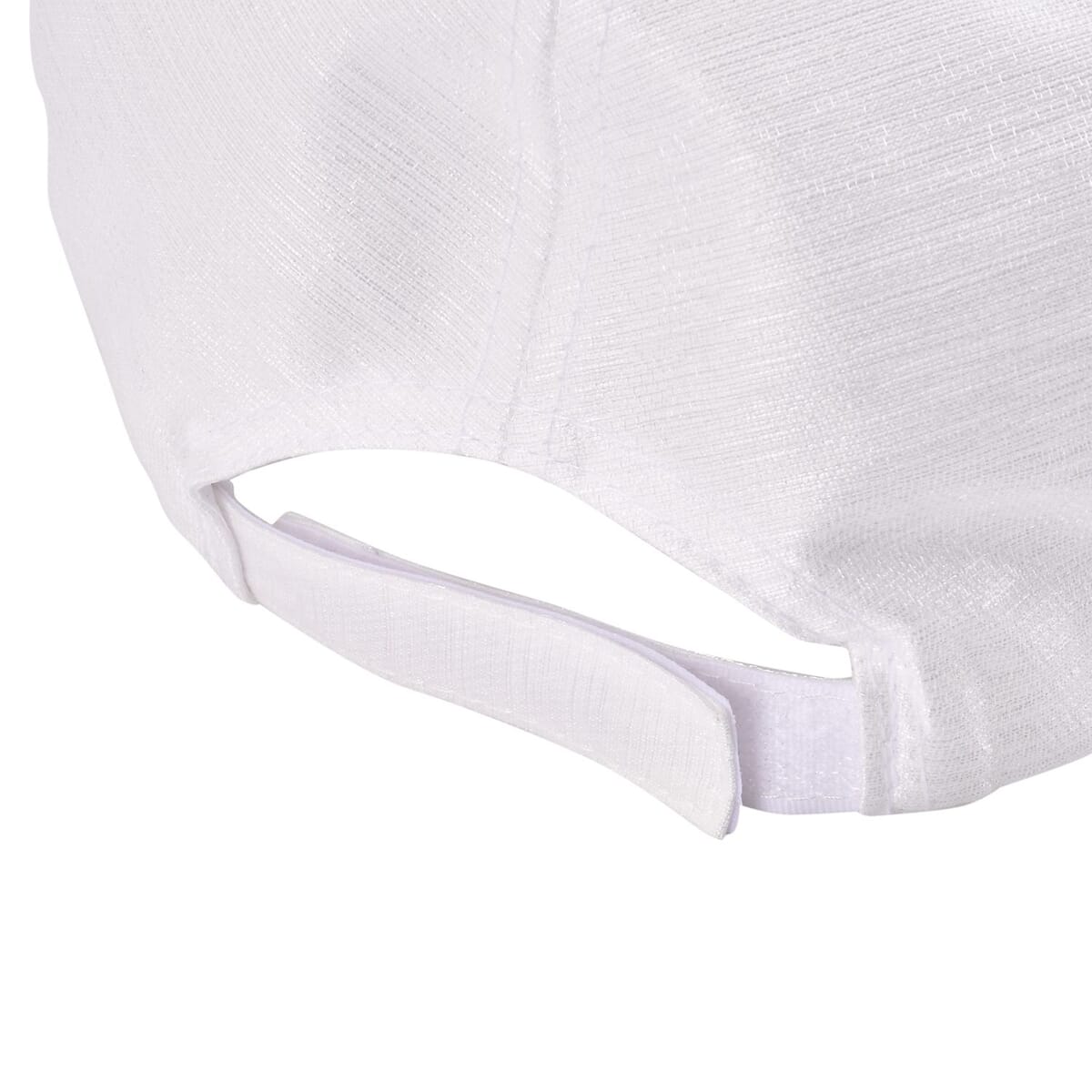 Resin Crystal Butterfly Cap - White image number 2