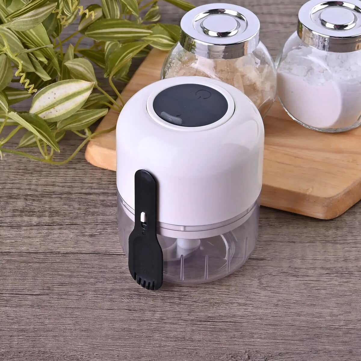 Buy 4-in-1 Handheld Rechargeable Food Chopper with USB Cable (Battery  Capacity 1500mAh) at ShopLC.