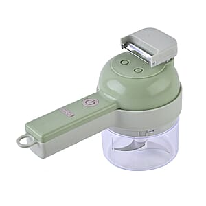 Homesmart 4-in-1 Handheld Rechargeable Food Chopper with USB Cable (Battery Capacity 1500mAh)