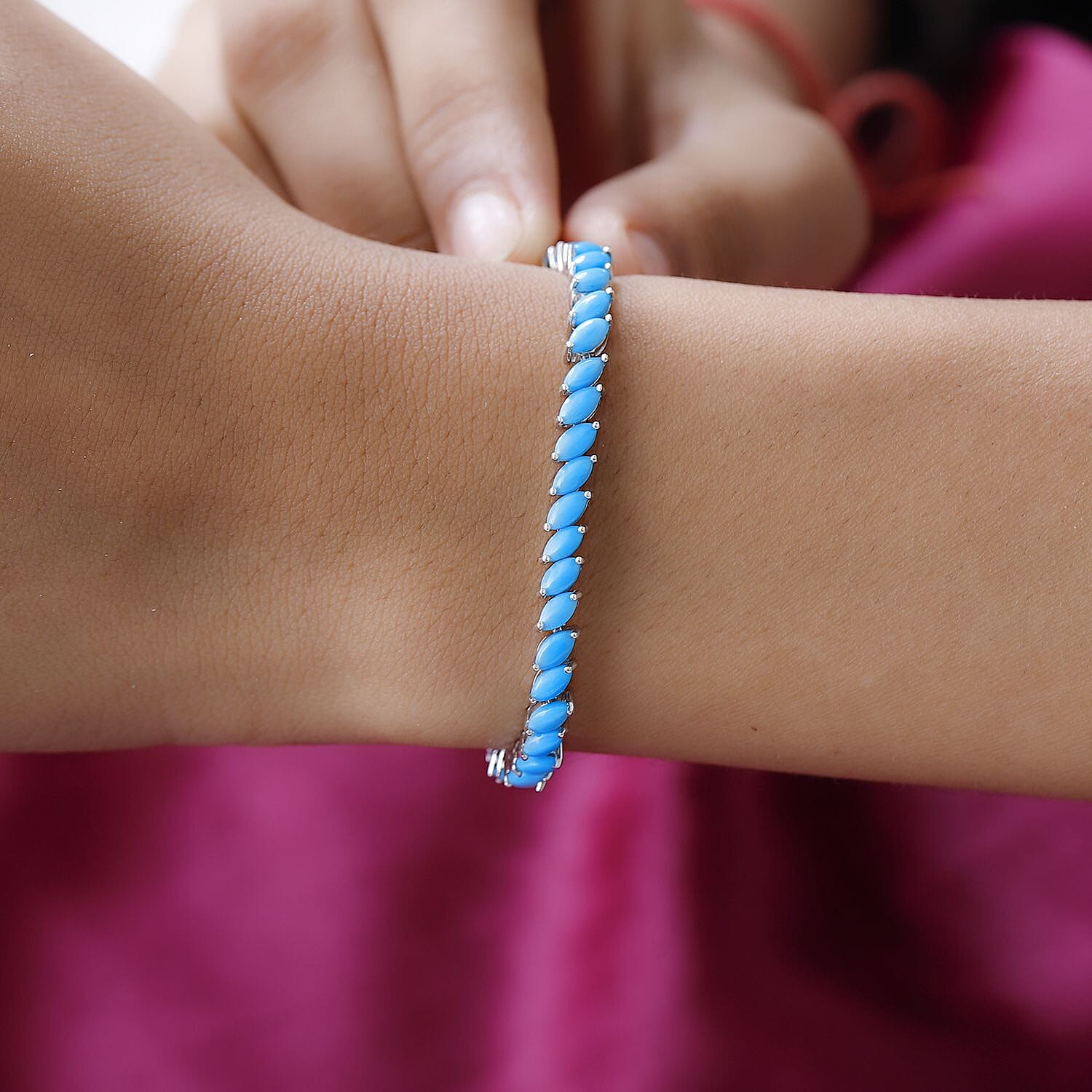 Sleeping Beauty Turquoise / 7.25 Inches - Product card gallery slide 2 (10144909558043)