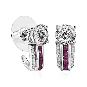 Moissanite & Niassa Ruby - Product card gallery slide 1 (10177110507833)