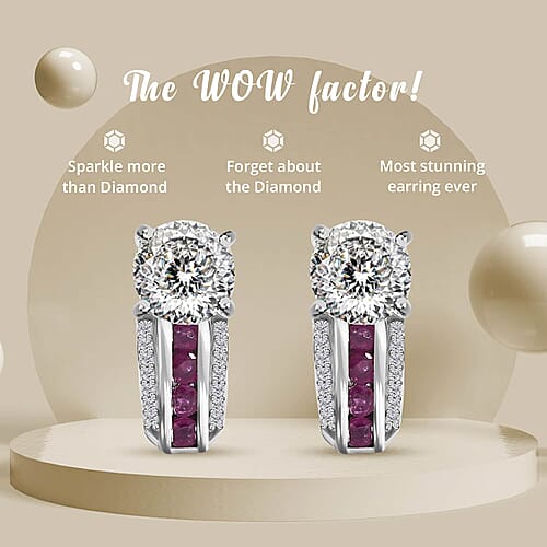 Moissanite & Niassa Ruby - Product card gallery slide 4 (9431756275967)