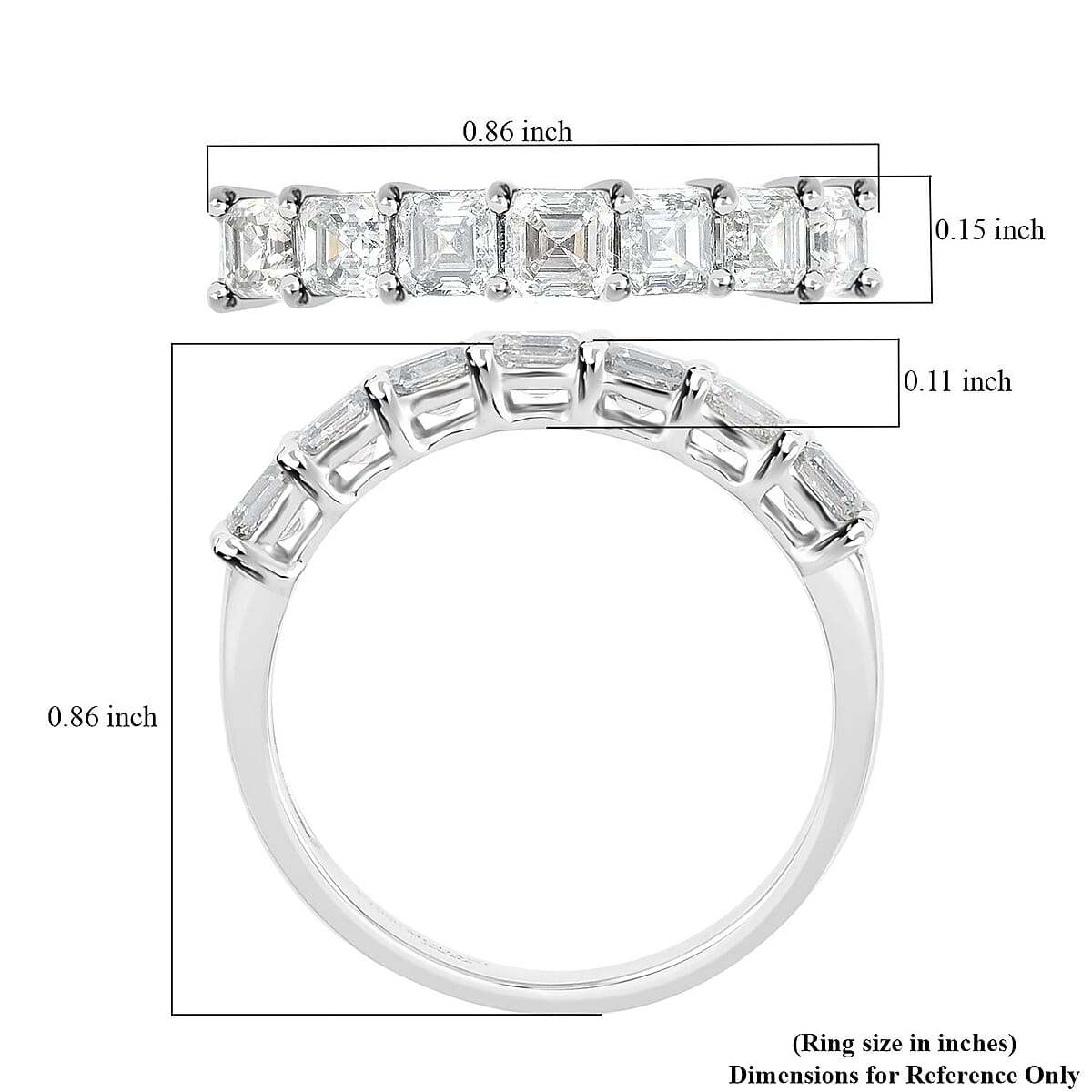 Modani 950 Platinum E-F VS Diamond Ring 4.40 Grams 1.30 ctw (Del. in 15-20 Days) image number 2