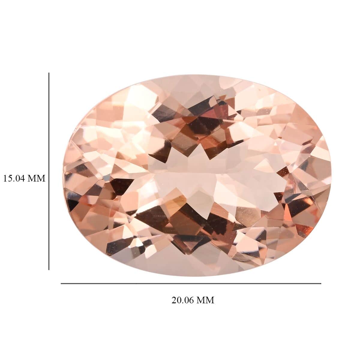 IGI Certified AAAA Marropino Morganite (Ovl Free Size) 14.50 ctw image number 3