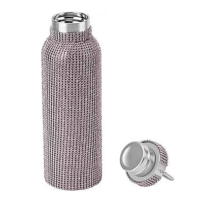 Crystal Double Walled Steel Water Bottle